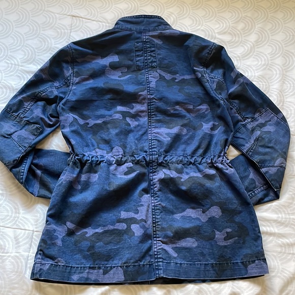 GAP Blue Camo Utility Jacket - Women’s Size S - Picture 7 of 15